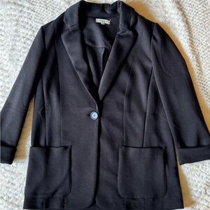 Max Studio Classic Black Women's Blazer